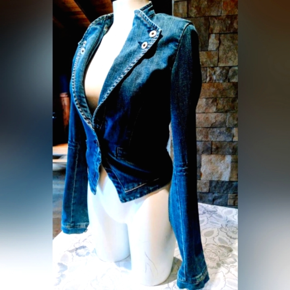 Foxy Jean jacket Y2K medium size
